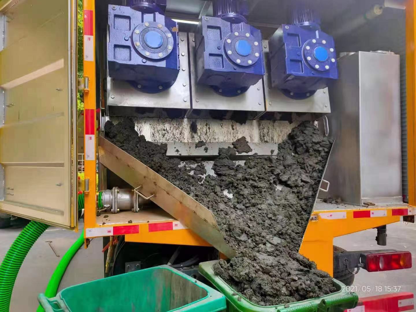 海曙化粪池清掏城市维护站-泥浆净化干湿分离处理